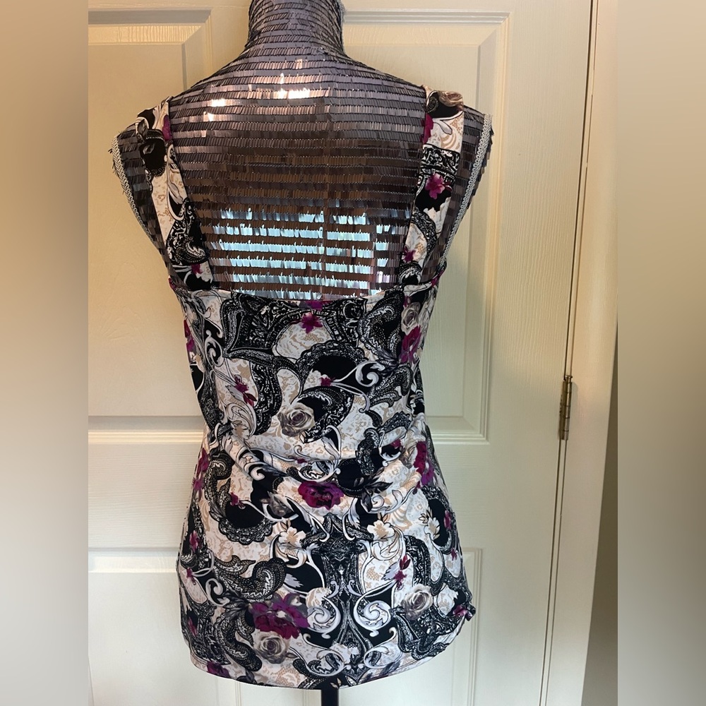 INC Beautiful Top with Ruffle accent - Picture 2 of 5